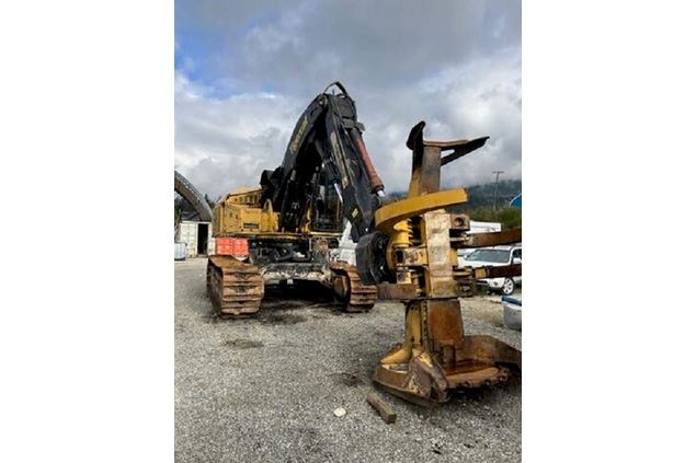 2014 Tigercat L870C Track Feller Buncher